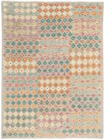  130X173 Pequeno Kilim Afegão Old Style Tapete Lã, Carpetvista