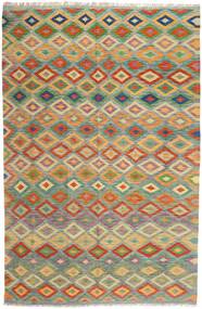 199X303 キリム アフガン オールド スタイル 絨毯 ウール, Carpetvista