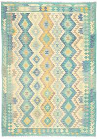  195X286 Kelim Afghan Old Stil Teppich Afghanistan Carpetvista