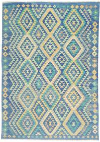  178X248 Kilim Afghan Old Style Rug Wool, Carpetvista