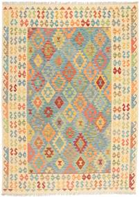  179X242 Kilim Afghan Old Style Rug Wool, Carpetvista