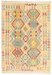  125X180 Pequeno Kilim Afegão Old Style Tapete Lã, Carpetvista