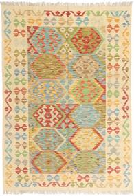  125X177 Pequeno Kilim Afegão Old Style Tapete Lã, Carpetvista