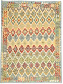  Kilim Afegão Old Style Tapete 180X239 Lã Carpetvista