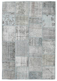 絨毯 パッチワーク 160X232 グレー/ダークグレー (ウール, トルコ)