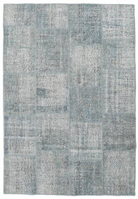 絨毯 パッチワーク 161X232 グレー/ライトグレー (ウール, トルコ)
