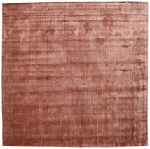 Brooklyn 250X250 Large Copper Red Plain (Single Colored) Square Rug
