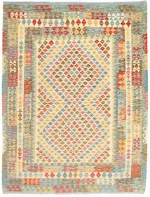  180X241 Kilim Afghan Old Style Rug Wool, Carpetvista
