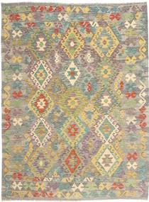  181X241 Kilim Afghan Old Style Rug Wool, Carpetvista
