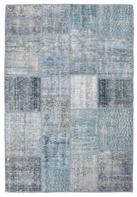 絨毯 パッチワーク 137X201 グレー/ライトグレー (ウール, トルコ)
