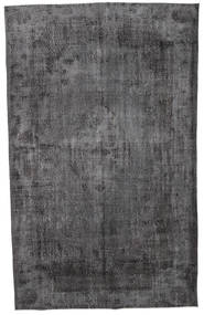 Colored Vintage Rug 194X321 Dark Grey/Grey Wool, Turkey Carpetvista