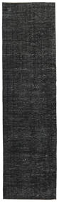 81X300 絨毯 カラード ヴィンテージ モダン 廊下 カーペット ダークグレー (ウール, トルコ) Carpetvista