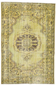  145X222 Colored Vintage Teppich Gelb/Orange Türkei Carpetvista