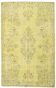 187X295 Colored Vintage Teppich Moderner Gelb/Hellgrün (Wolle, Türkei) Carpetvista