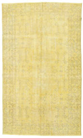 Colored Vintage Teppich 173X292 Gelb Wolle, Türkei Carpetvista