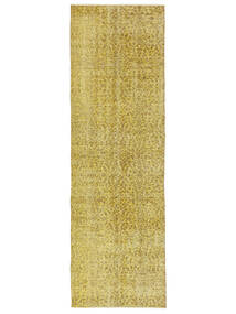 91X289 絨毯 Colored Vintage - Turkiet モダン 廊下 カーペット イエロー/茶色 (ウール, トルコ) Carpetvista