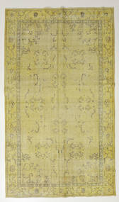 絨毯 カラード ヴィンテージ 167X286 イエロー/ベージュ (ウール, トルコ)