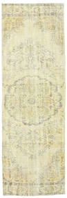 絨毯 カラード ヴィンテージ 93X287 廊下 カーペット ベージュ/イエロー (ウール, トルコ)