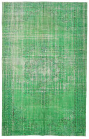 180X286 Tappeto Colored Vintage Moderno Verde (Lana, Turchia) Carpetvista