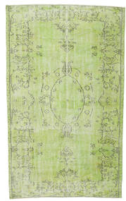 絨毯 カラード ヴィンテージ 147X250 グリーン (ウール, トルコ)