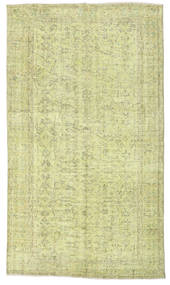 絨毯 カラード ヴィンテージ 140X247 グリーン/グリーン (ウール, トルコ)