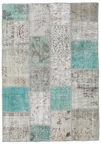 絨毯 パッチワーク 141X201 グレー/ベージュ (ウール, トルコ)