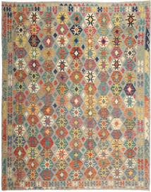  311X389 Kelim Afghan Old Stil Teppich Afghanistan Carpetvista