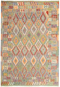  Kilim Afghan Old Style Rug 199X293 Wool Carpetvista