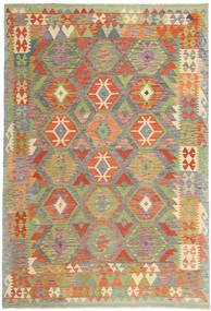  200X296 Kelim Afghan Old Stil Teppich Wolle, Carpetvista