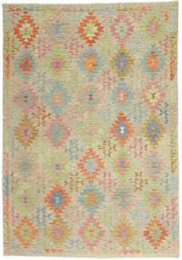  205X294 Kelim Afghan Old Stil Teppich Wolle, Carpetvista