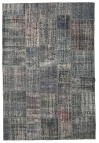 絨毯 パッチワーク 205X304 グレー/ダークグレー (ウール, トルコ)