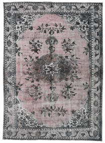 192X264 Colored Vintage Relief Teppich Moderner (Wolle, Türkei) Carpetvista