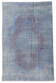 210X324 絨毯 カラード ヴィンテージ モダン ブルー/グレー (ウール, トルコ) Carpetvista