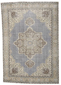  213X318 Colored Vintage Teppich Grau/Beige Türkei Carpetvista