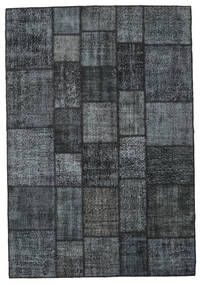 絨毯 パッチワーク 206X300 ダークグレー/グレー (ウール, トルコ)