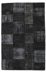  Patchwork Rug 198X302 Dark Grey/Grey Carpetvista