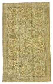  161X266 Colored Vintage Teppich Gelb/Dunkelgelb Türkei Carpetvista
