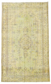  164X272 Colored Vintage Teppich Gelb/Beige Türkei Carpetvista