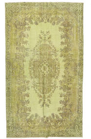 絨毯 カラード ヴィンテージ 165X289 グリーン/グリーン (ウール, トルコ)