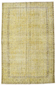  Colored Vintage Rug 183X277 Vintage Wool Yellow Carpetvista