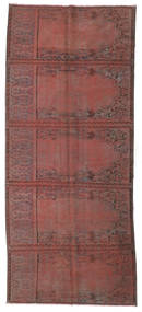  Colored Vintage Rug 129X304 Vintage Wool Red Small Carpetvista