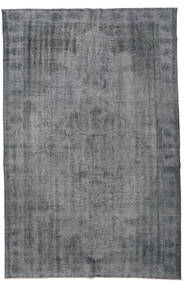  188X286 Colored Vintage Rug Grey/Dark Grey Turkey Carpetvista