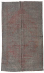  162X270 Colored Vintage Teppich Braun/Grau Türkei Carpetvista