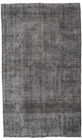 Colored Vintage Rug 156X270 Grey/Dark Grey Wool, Turkey Carpetvista