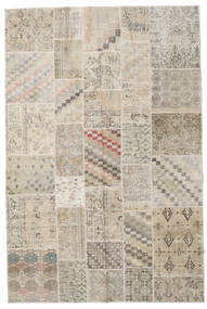 絨毯 パッチワーク 198X300 ベージュ/ライトグレー (ウール, トルコ)