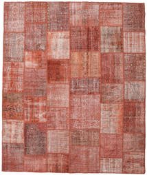 Patchwork Rug 251X297 Red Large Wool, Turkey Carpetvista