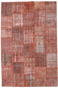 200X305 Patchwork Teppich Moderner Rot (Wolle, Türkei) Carpetvista