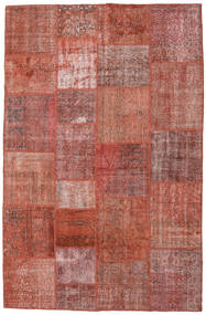  197X301 Patchwork Teppich Rot Türkei Carpetvista