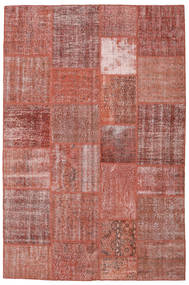  Patchwork Rug 198X301 Wool Red Carpetvista