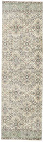 91X302 絨毯 カラード ヴィンテージ モダン 廊下 カーペット ベージュ/イエロー (ウール, トルコ) Carpetvista